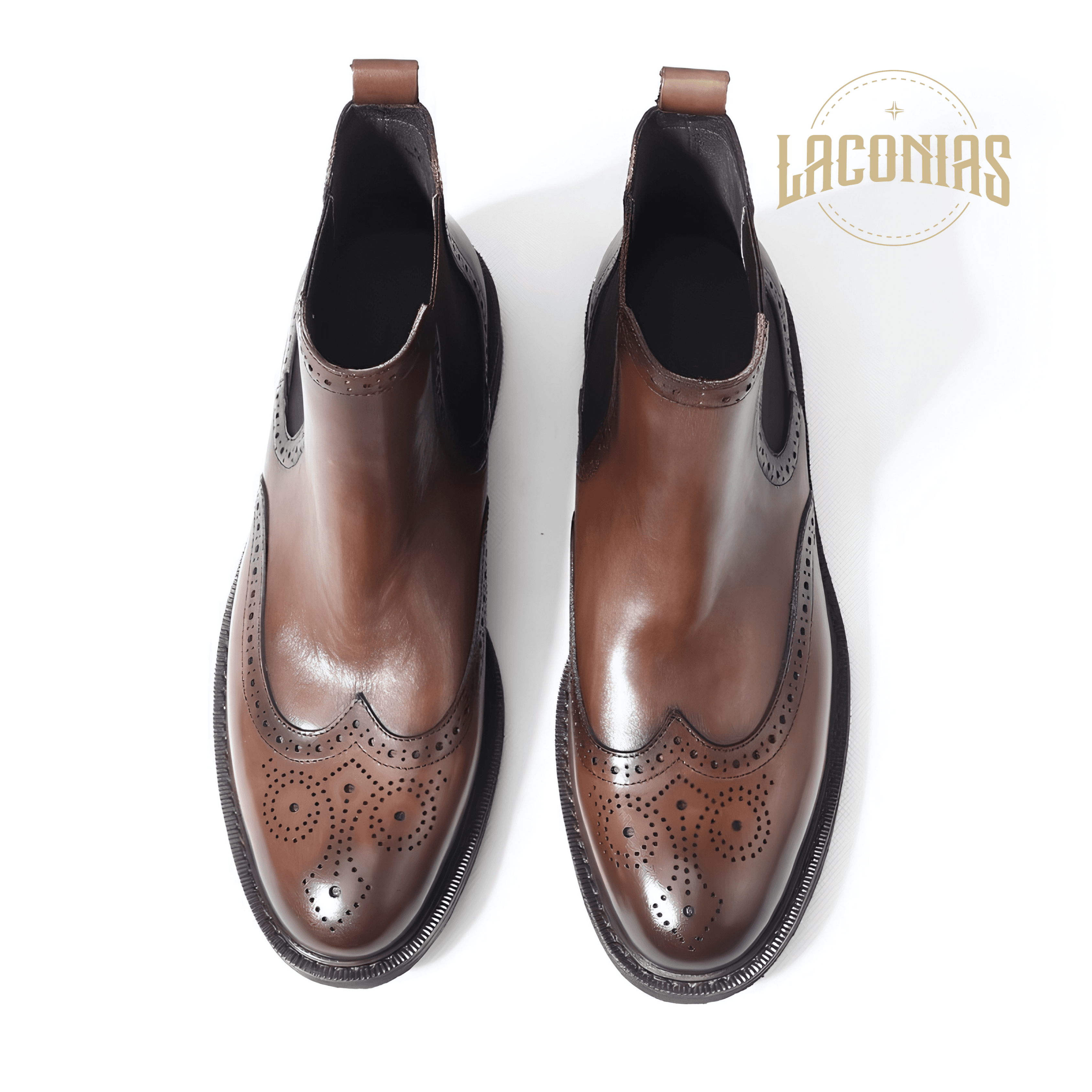 Retro all-match leather boots Martin boots