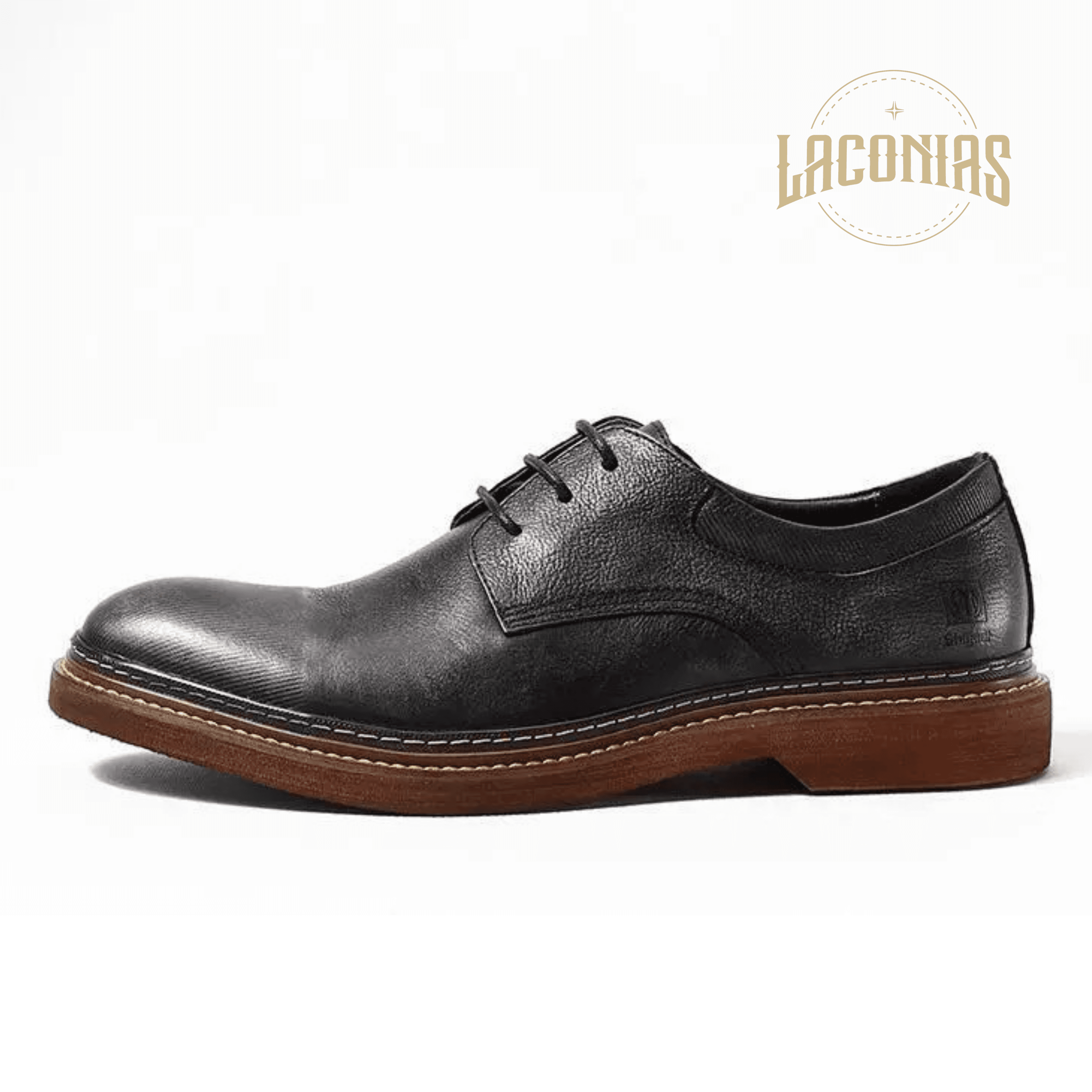Men's business formal soft leather shoes view 4