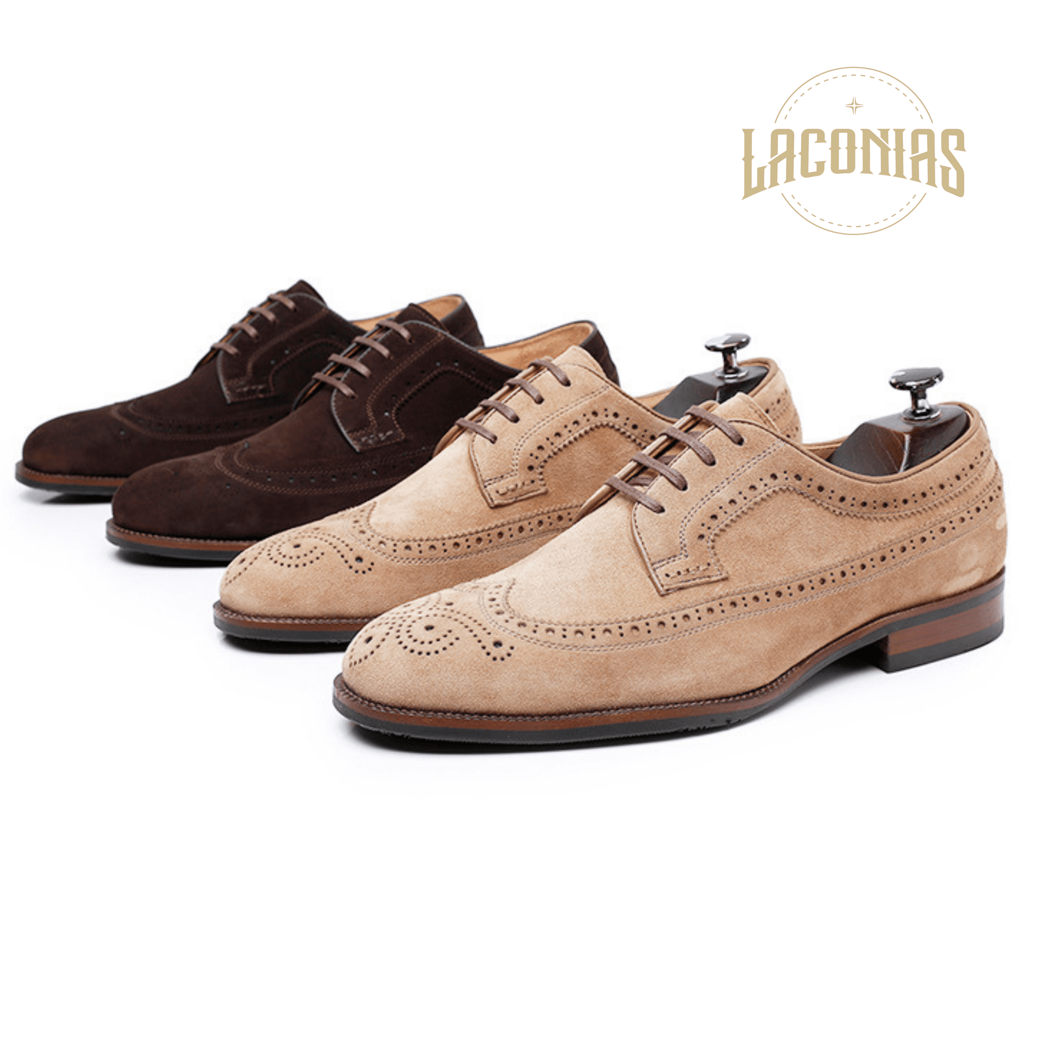 Fashionable and versatile carved leather shoes