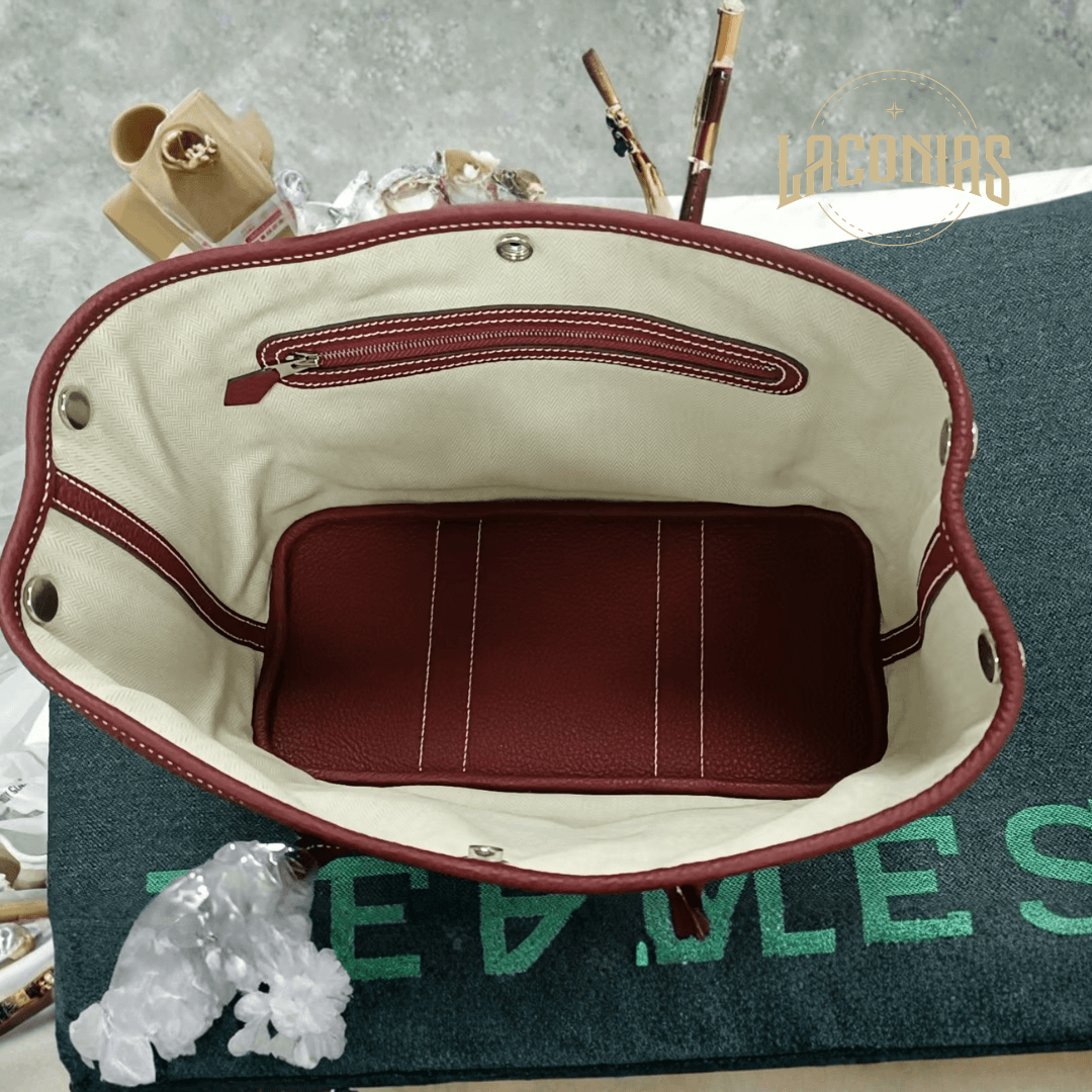 Thick neck pattern handbag — showcase 4