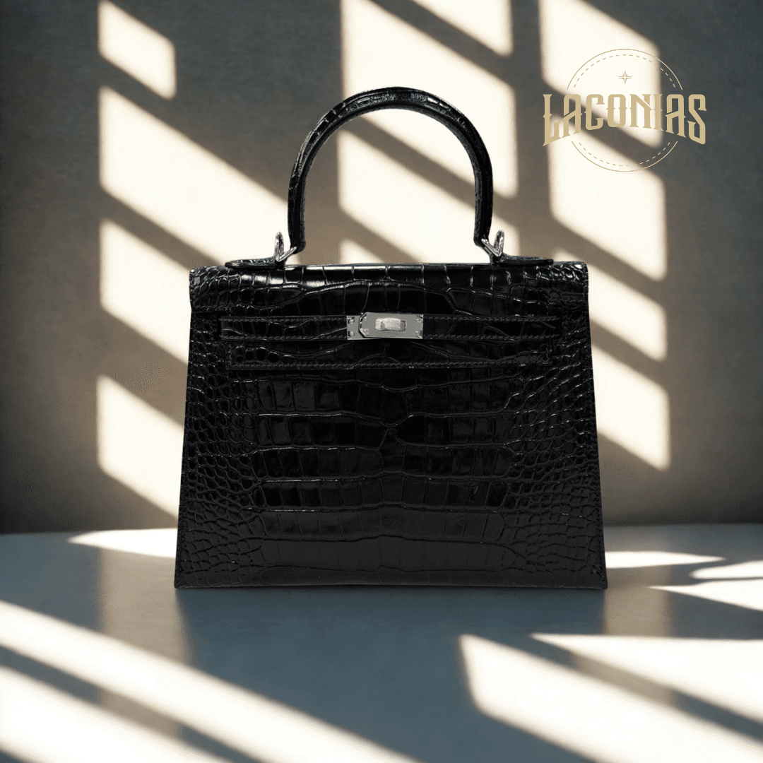 Crocodile pattern fashion handbag cross-body