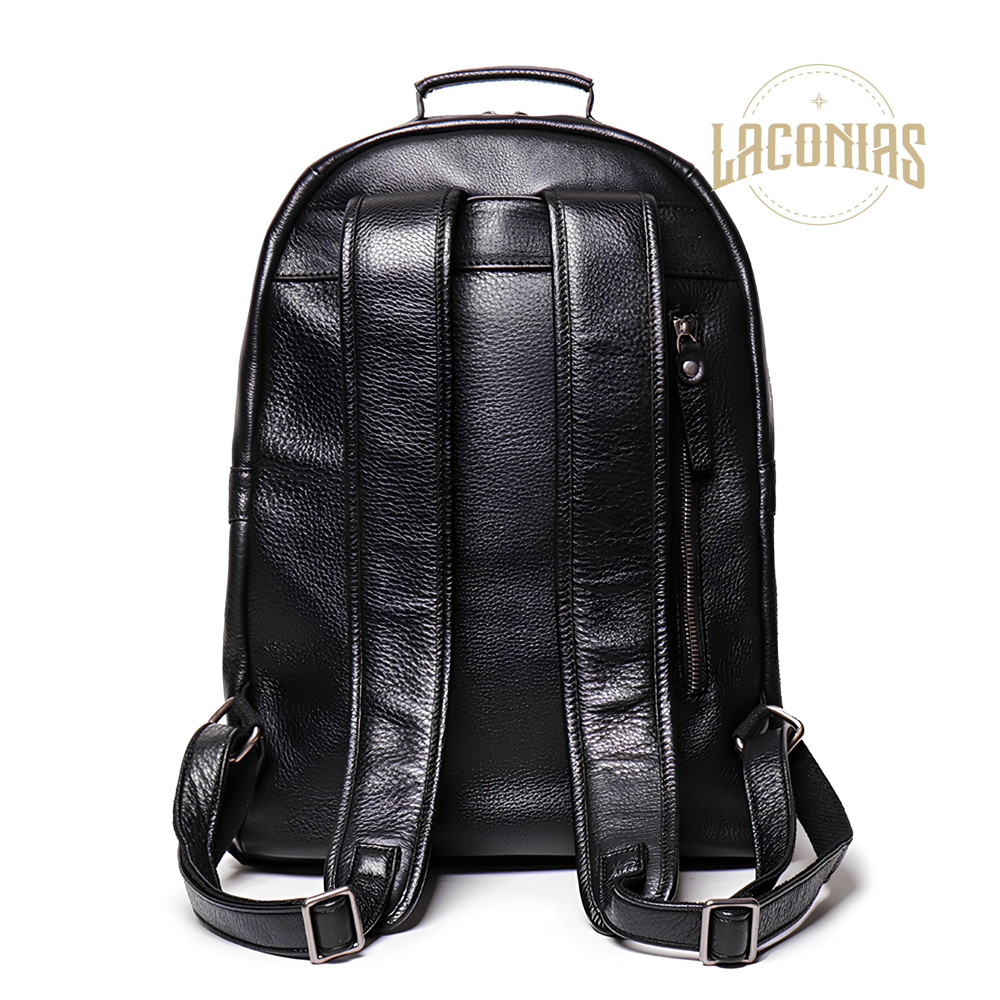 Men's cowhide backpack view 2