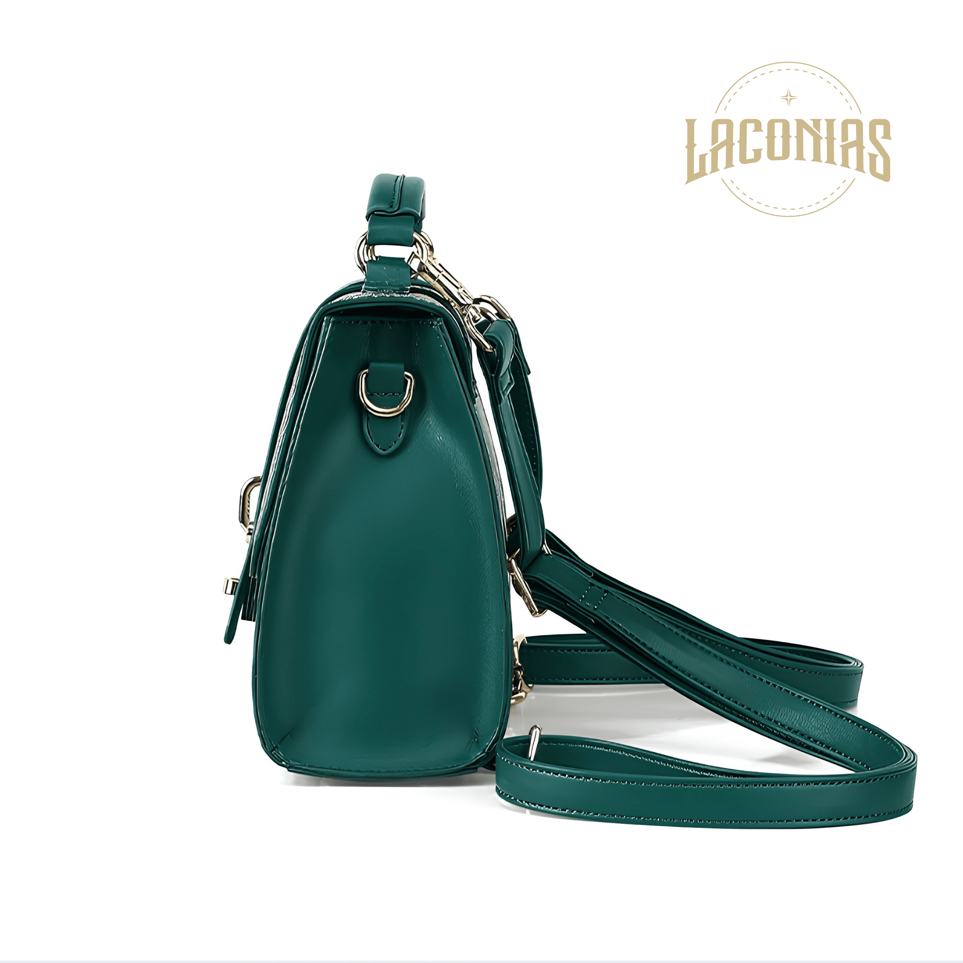 Cowhide printed backpack — showcase 3