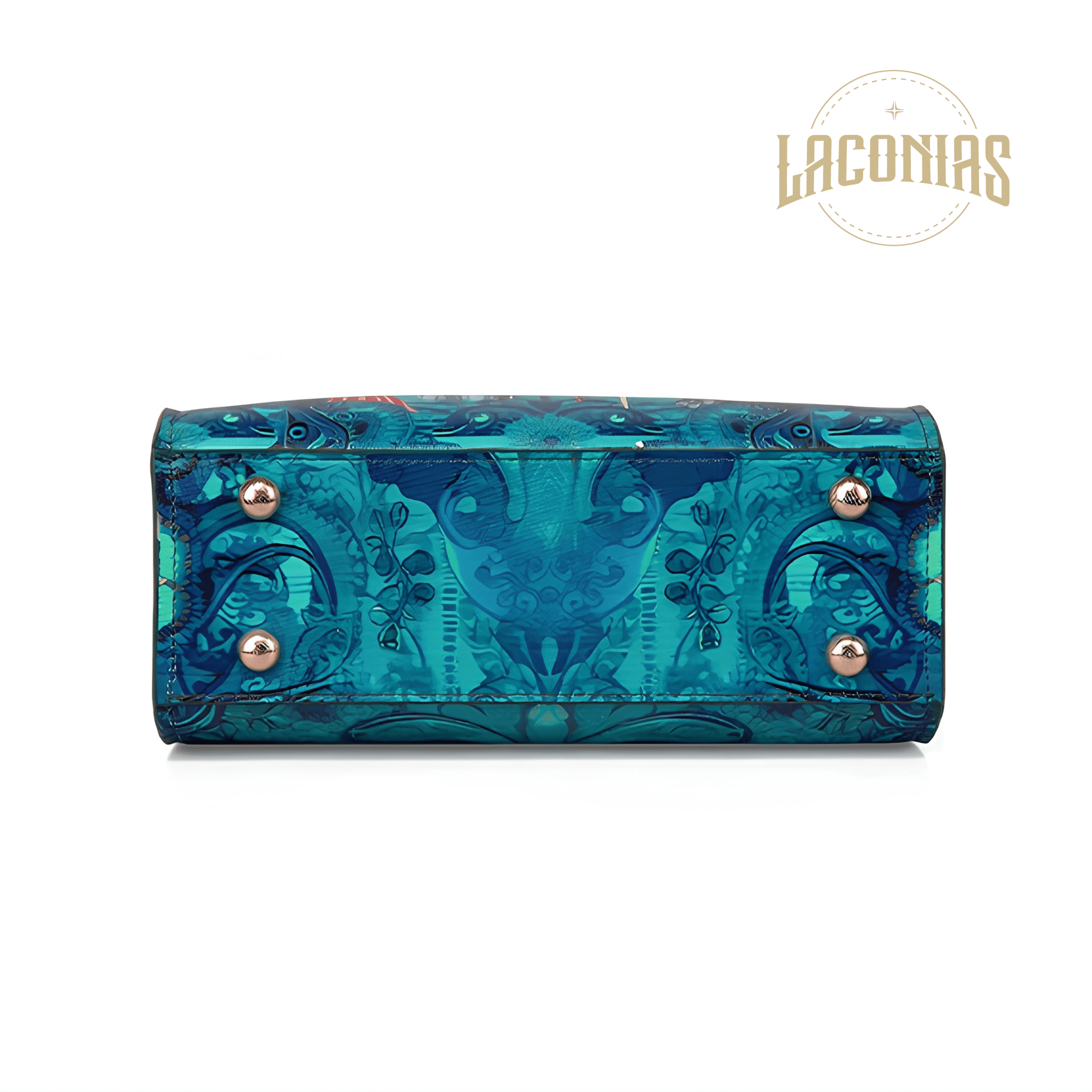 Cowhide printed handbag — showcase 5