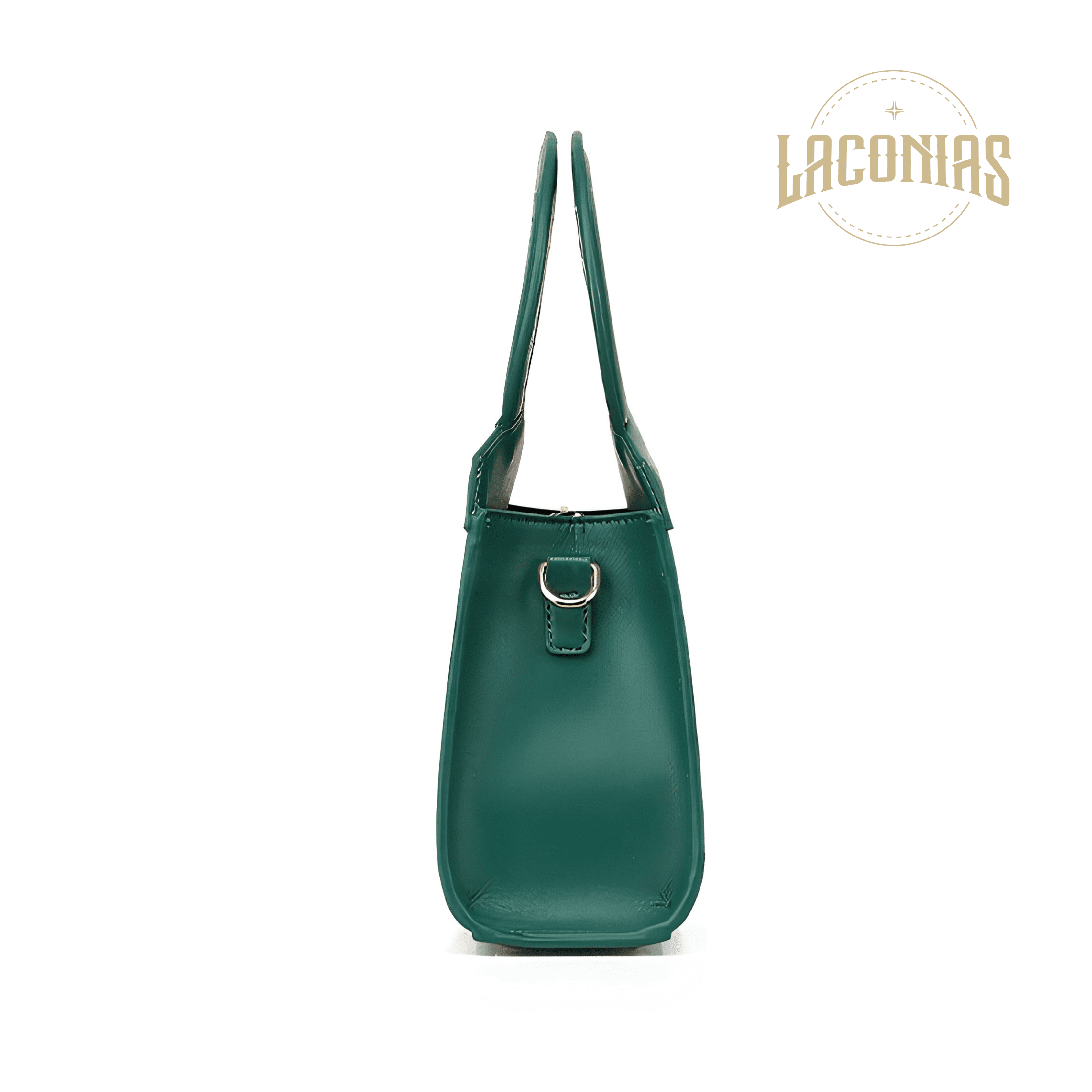 Cowhide printed handbag view 3