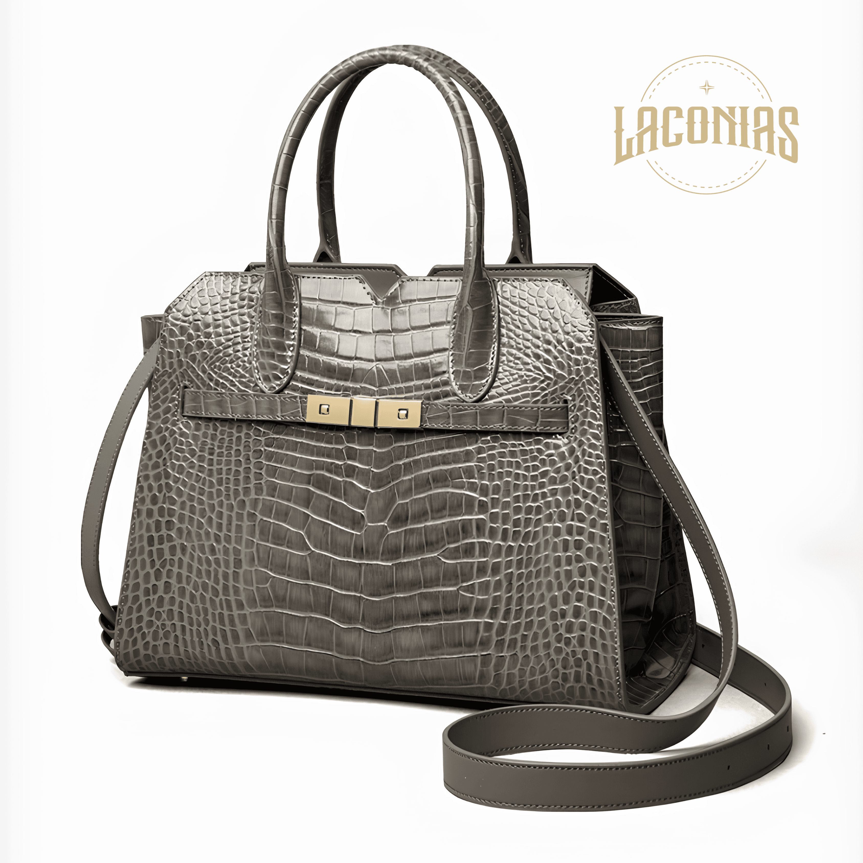 Genuine leather cowhide handbag — showcase 4