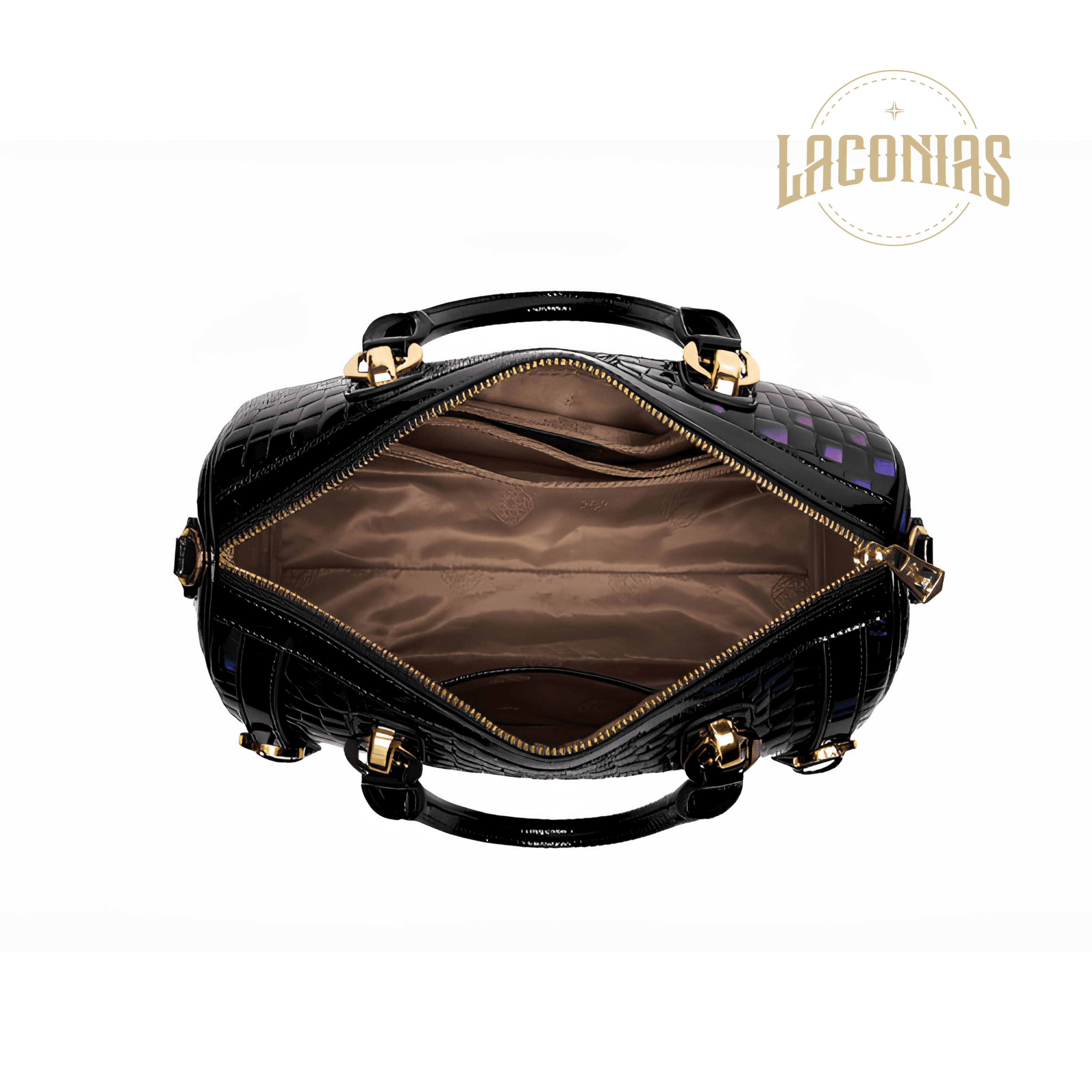 Genuine leather cowhide shoulder bag view 4